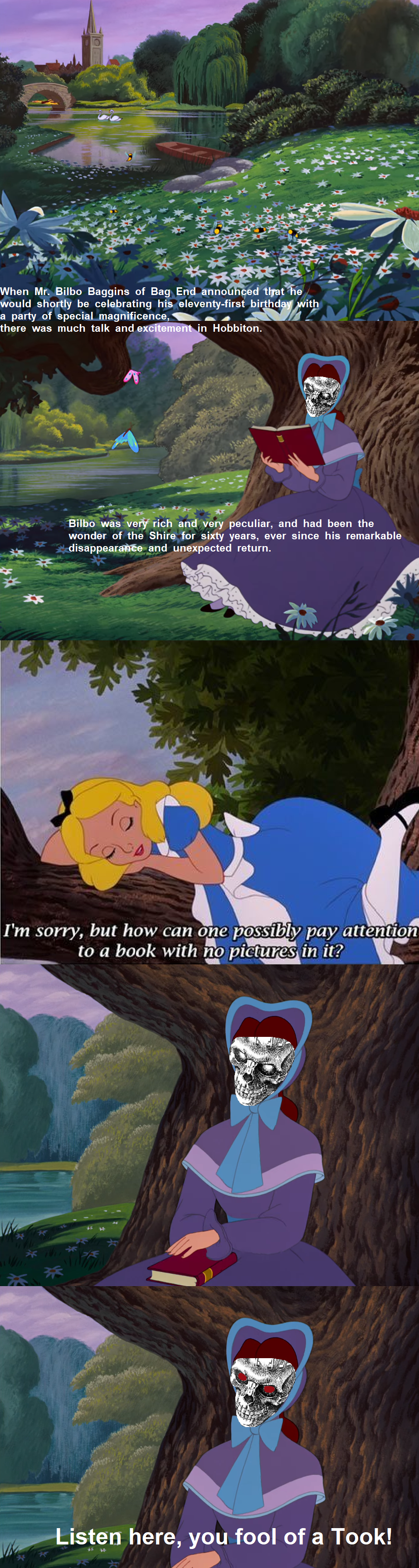 There once was a hole in the ground... NO, NOT A RABBITHOLE! Let me finish!