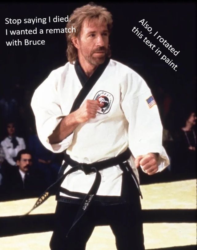 The only way to get a challenge