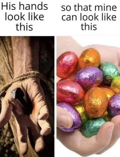 He died for our spins