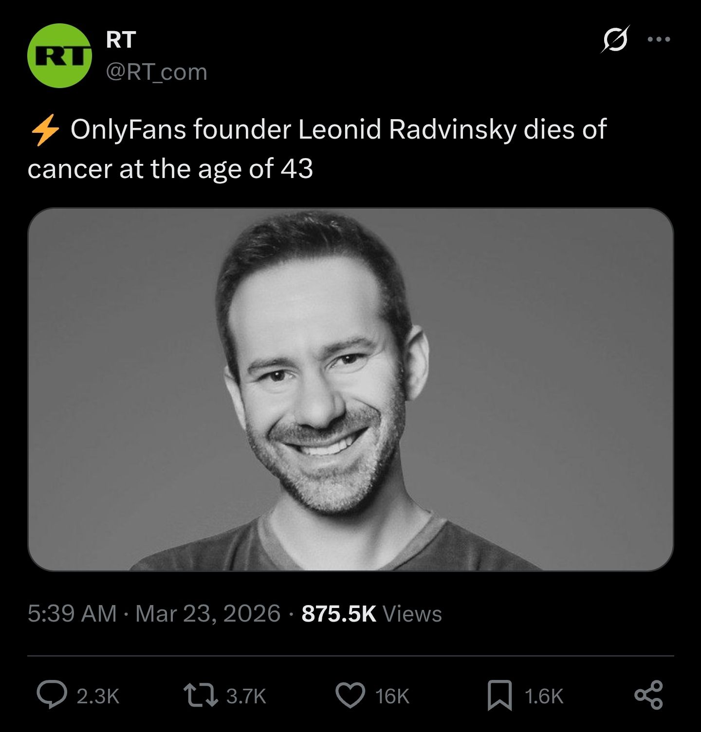 Death of the Gooner King