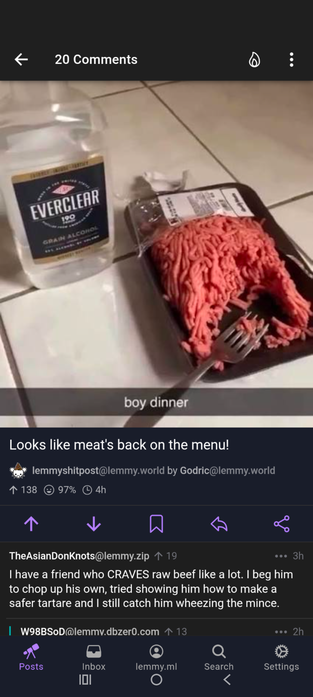 beg pardon, could you please wheeze my mince