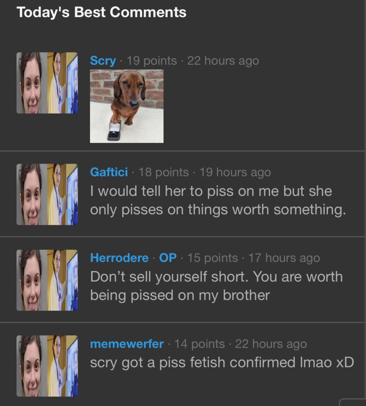 What a wonderful community!