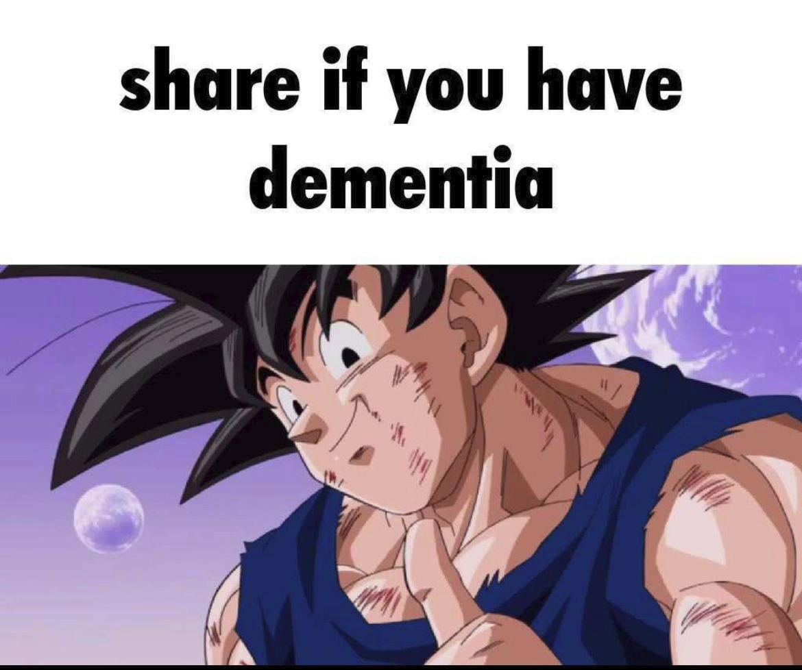 At least I don’t have Alzheimer’s