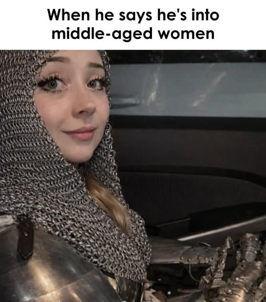 I bet she has a large steel codpiece