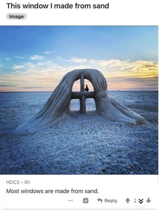 Well, it's not *not* true