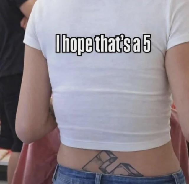 It is a five, right_