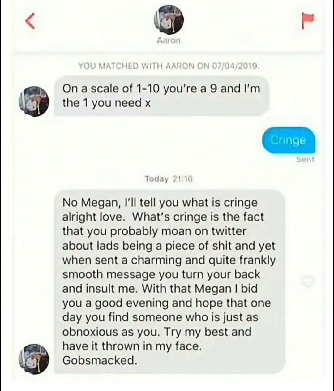 Meg is short for megatron