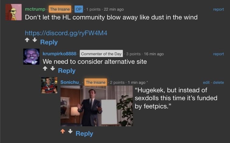 Join the discord for continuity of meme supply and racism (CP and grooming optional)