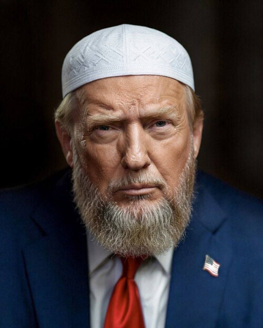 Praise be to Allah (he really said that)