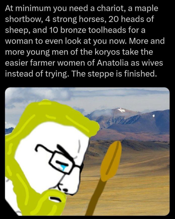 It's been over for milennia