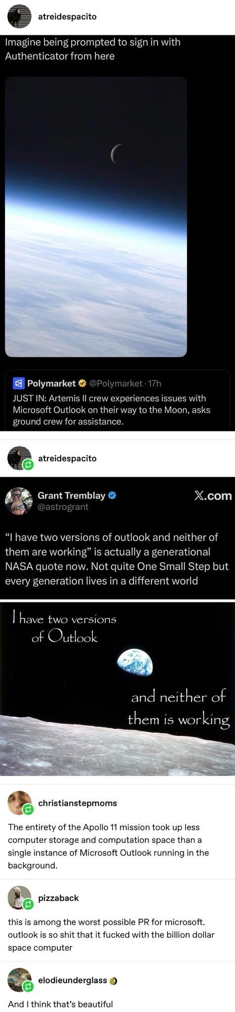 Please reboot, space cowboy