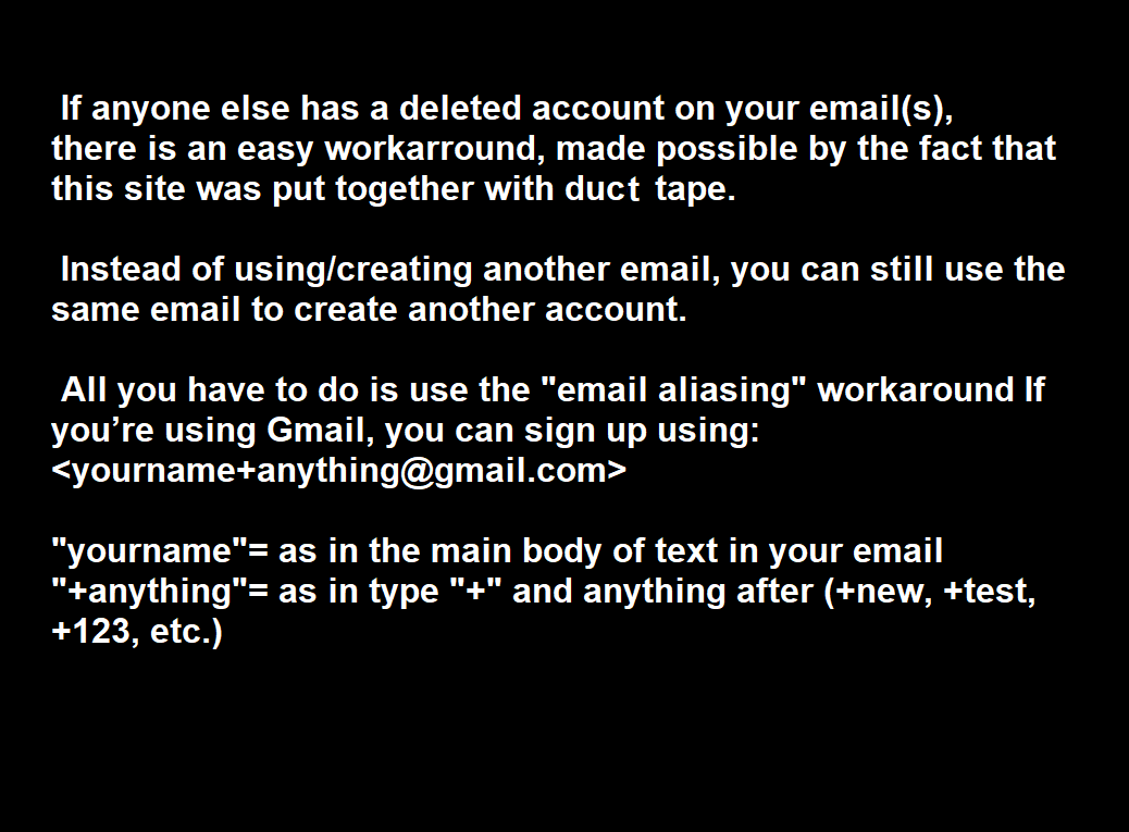 who deletes their own account anyway?