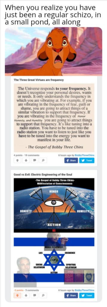 He stealing my identitay