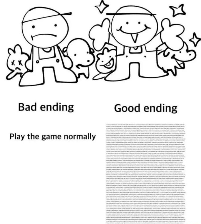 your fault for not doing all that cryptic shit that nobody could have guessed