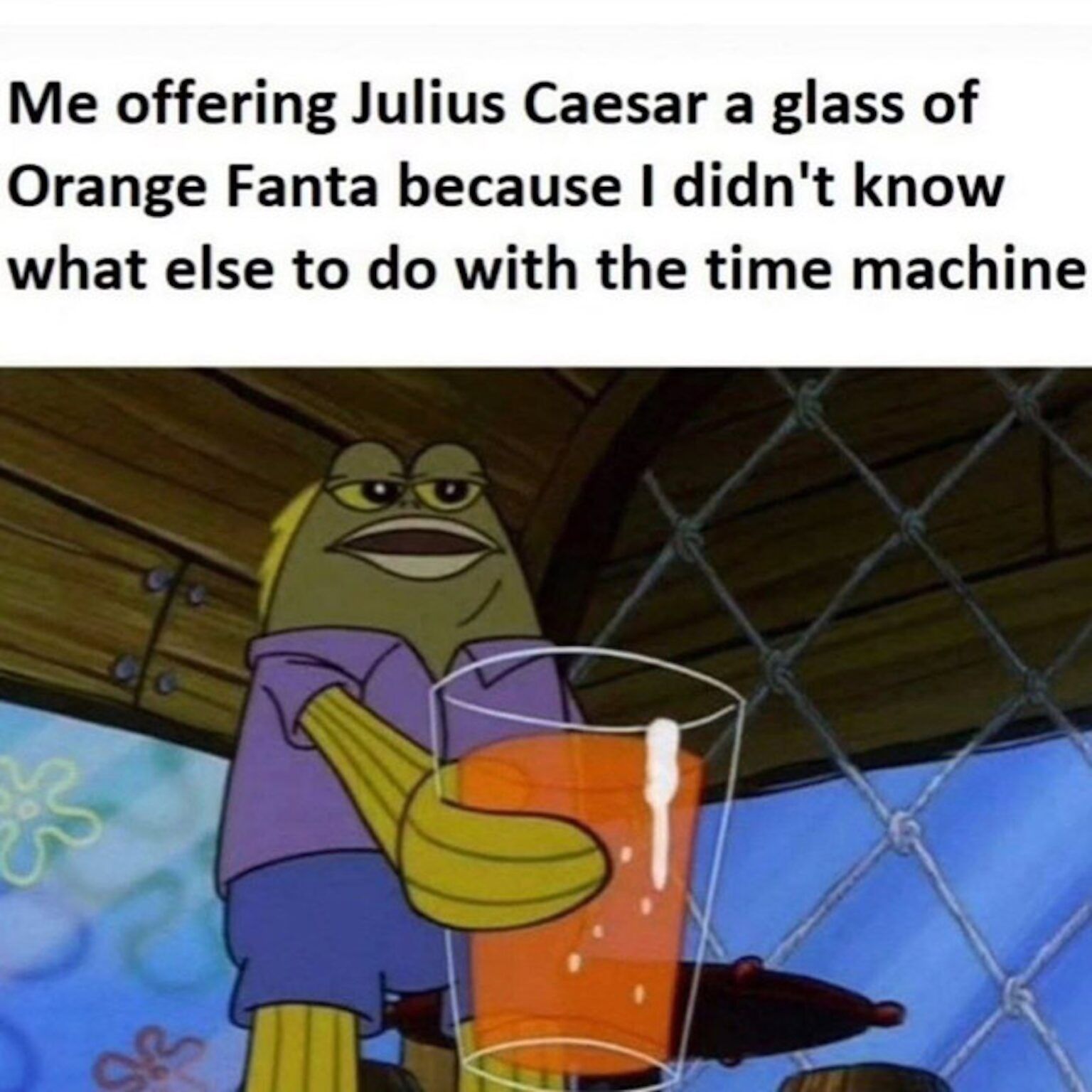 "your greatest successor made this"