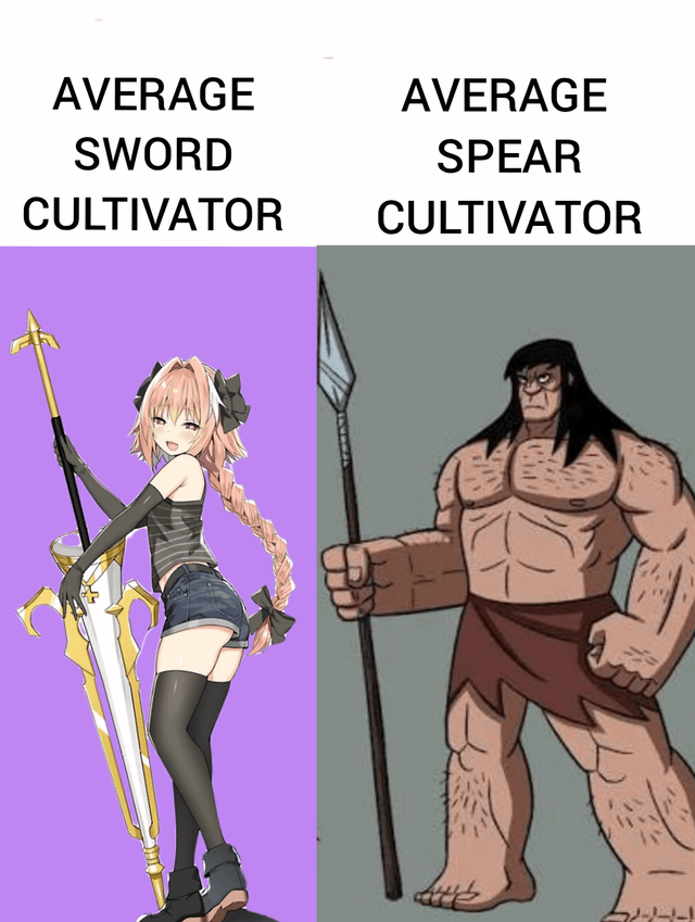 Are you a sword twink or spear alphamale?