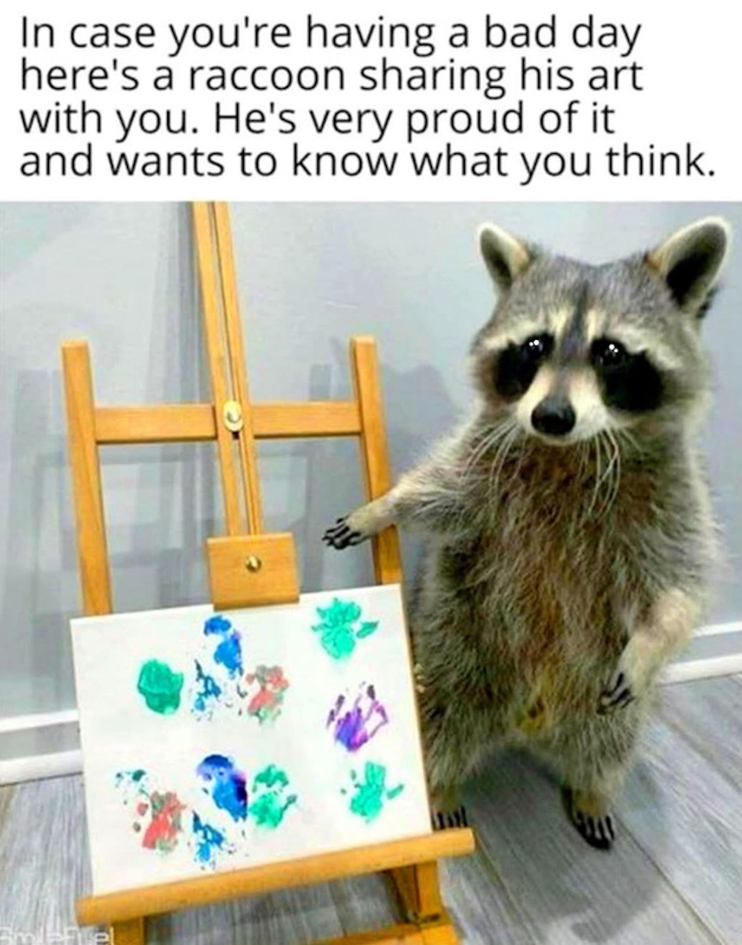 he loves your garbage, now you accept his