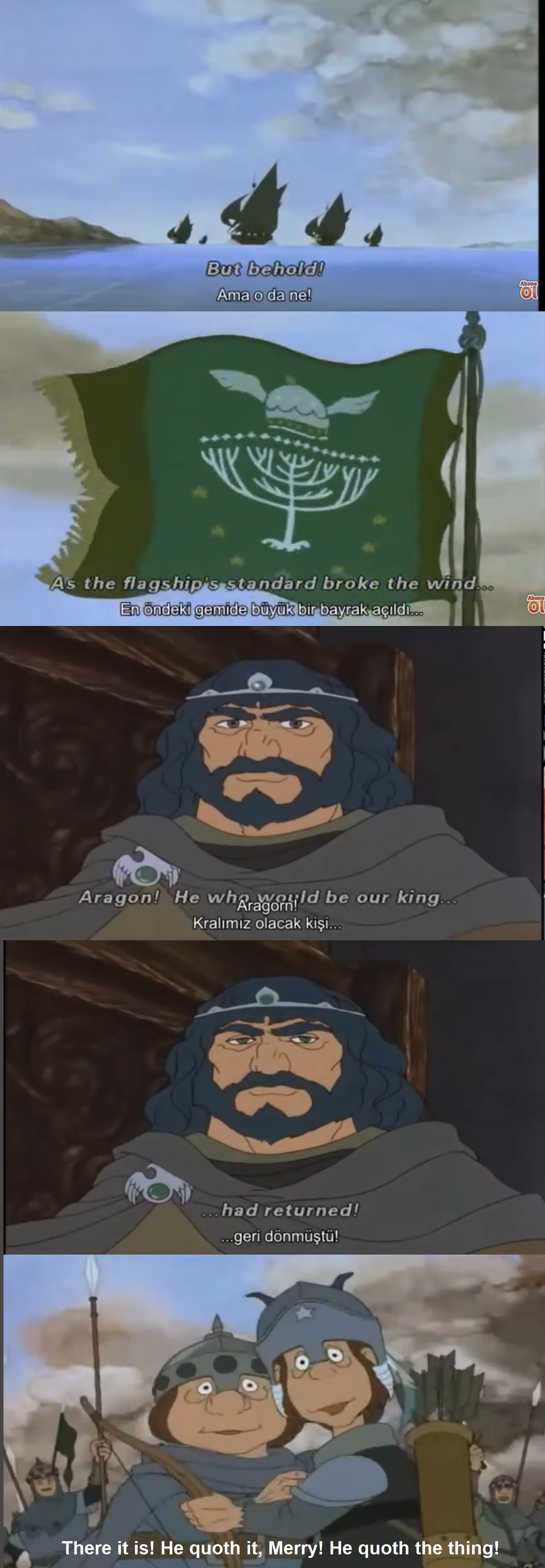 Somehow, the King returned.