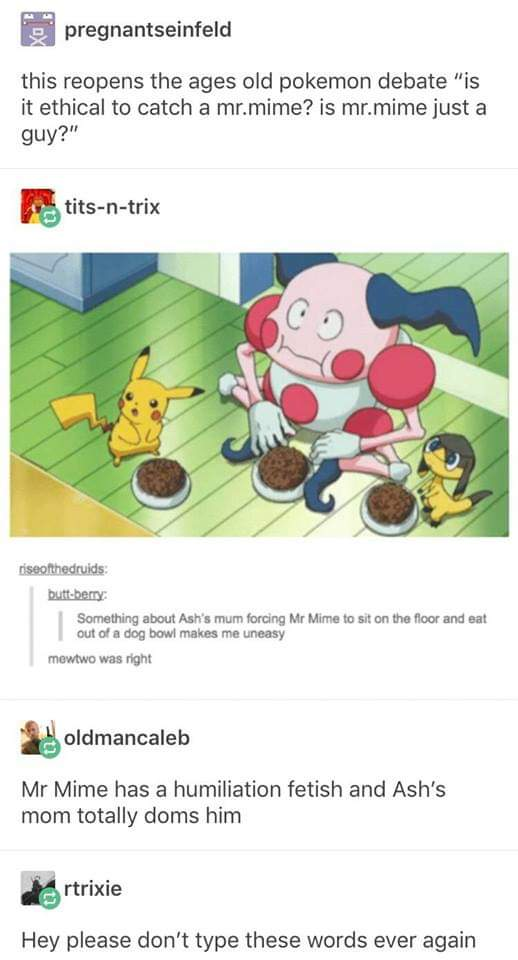 Mr. Mime used Submission