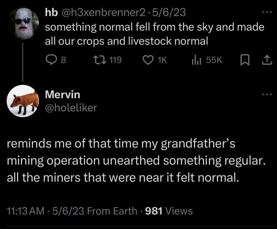 Everything is f̷͚͗i̶͖̚n̴̛̜e̶͈͋