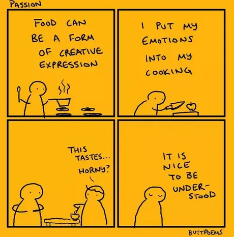 Finally, some good f*cking food