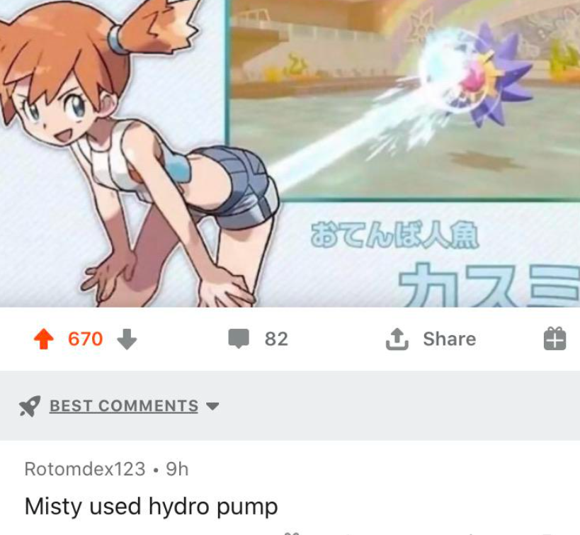 Water Type Trainers be like