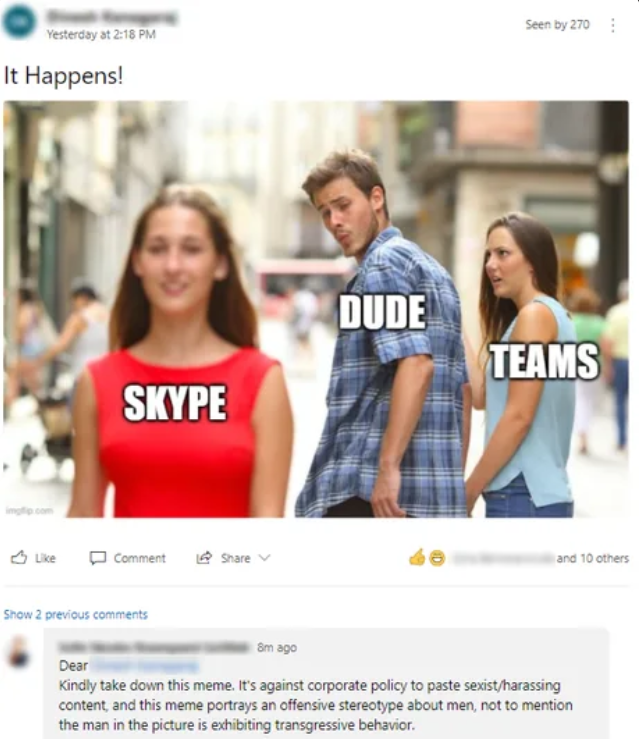 oc from my office days