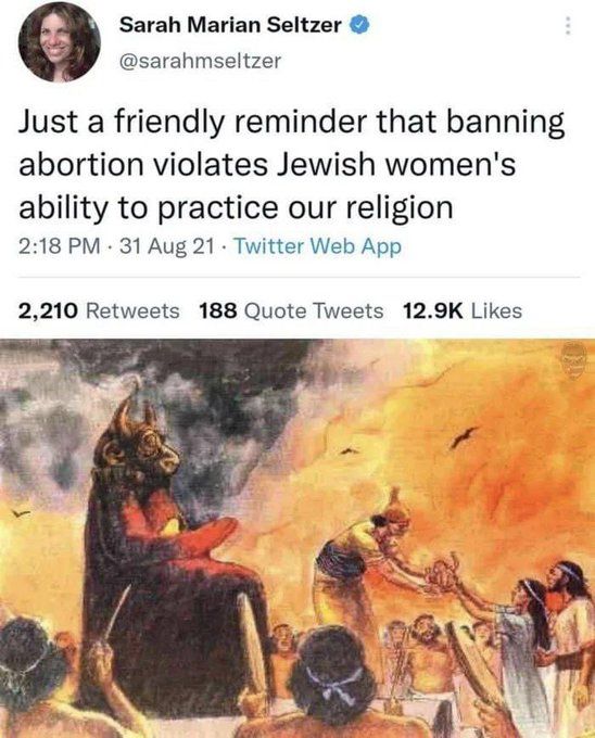 what an odd thing to say...