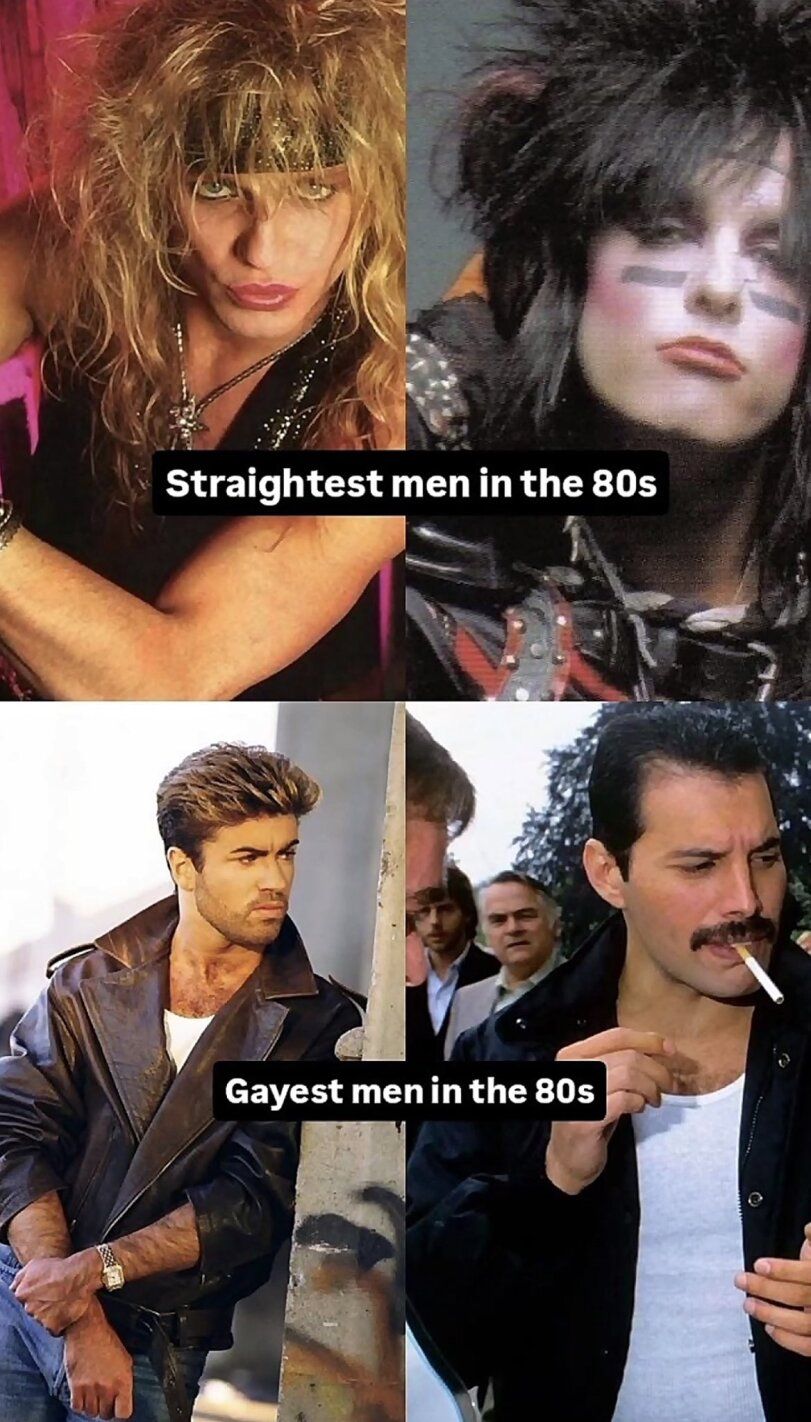 80s weakest gay would demolish today's strongest one