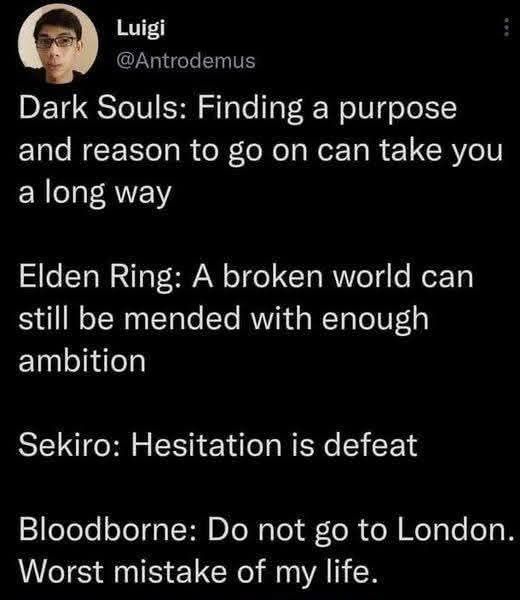 Checks out with what London's become