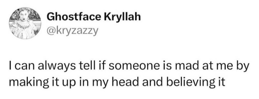 I'm something of an empath myself