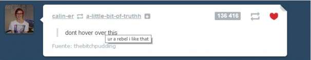 Rebellion at its finest