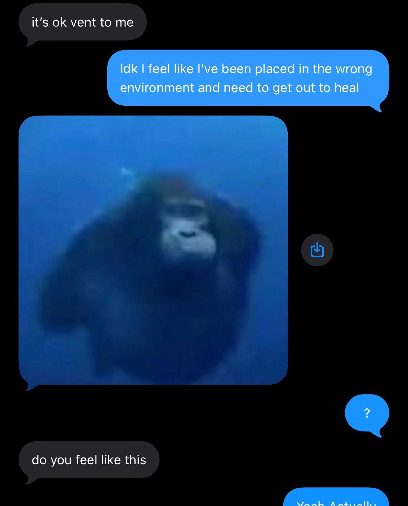 How I feel around u n******