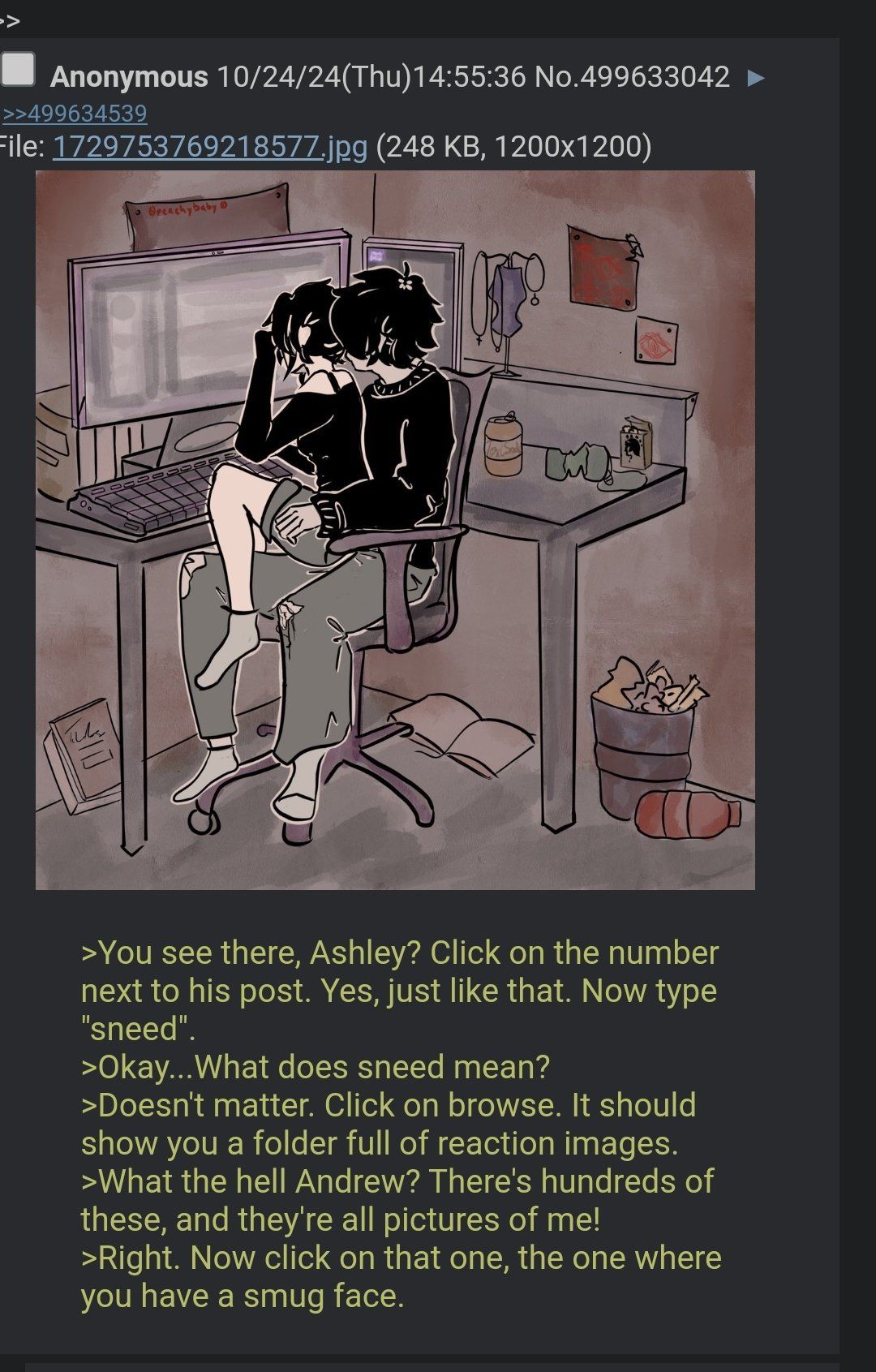 This could be me & Backseat's sister, but Backseat won't set us up for a date :,(