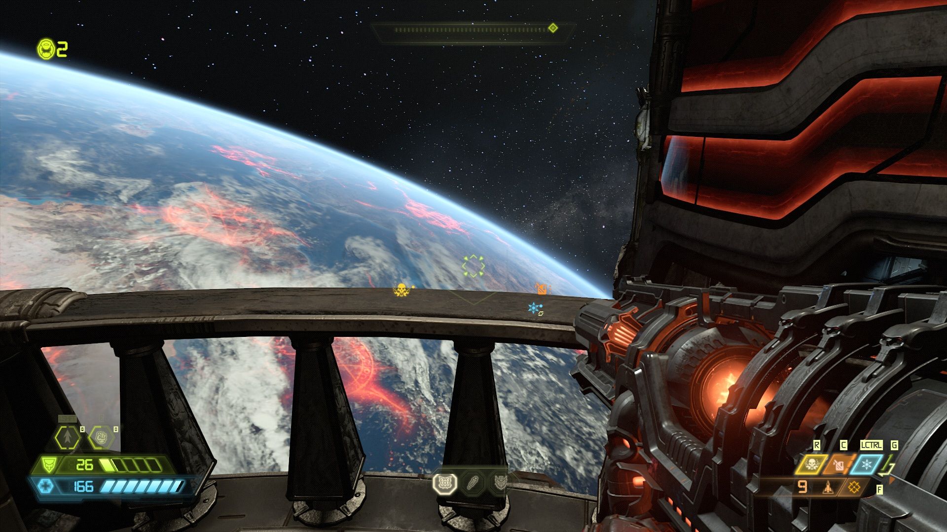 Chilling in the Doom Fortress