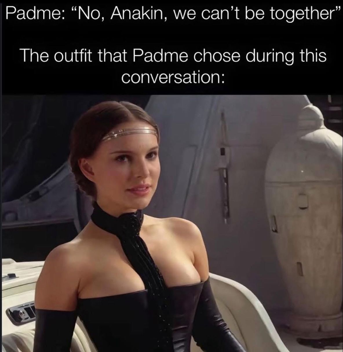 Don't know if RE just trying to further Agathe getting into Padmegroom