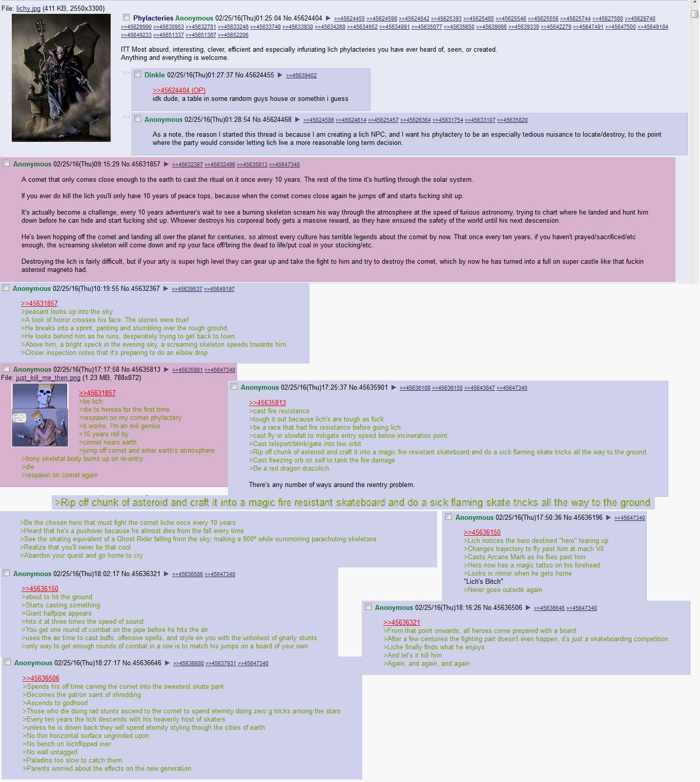 Lich Cometh
