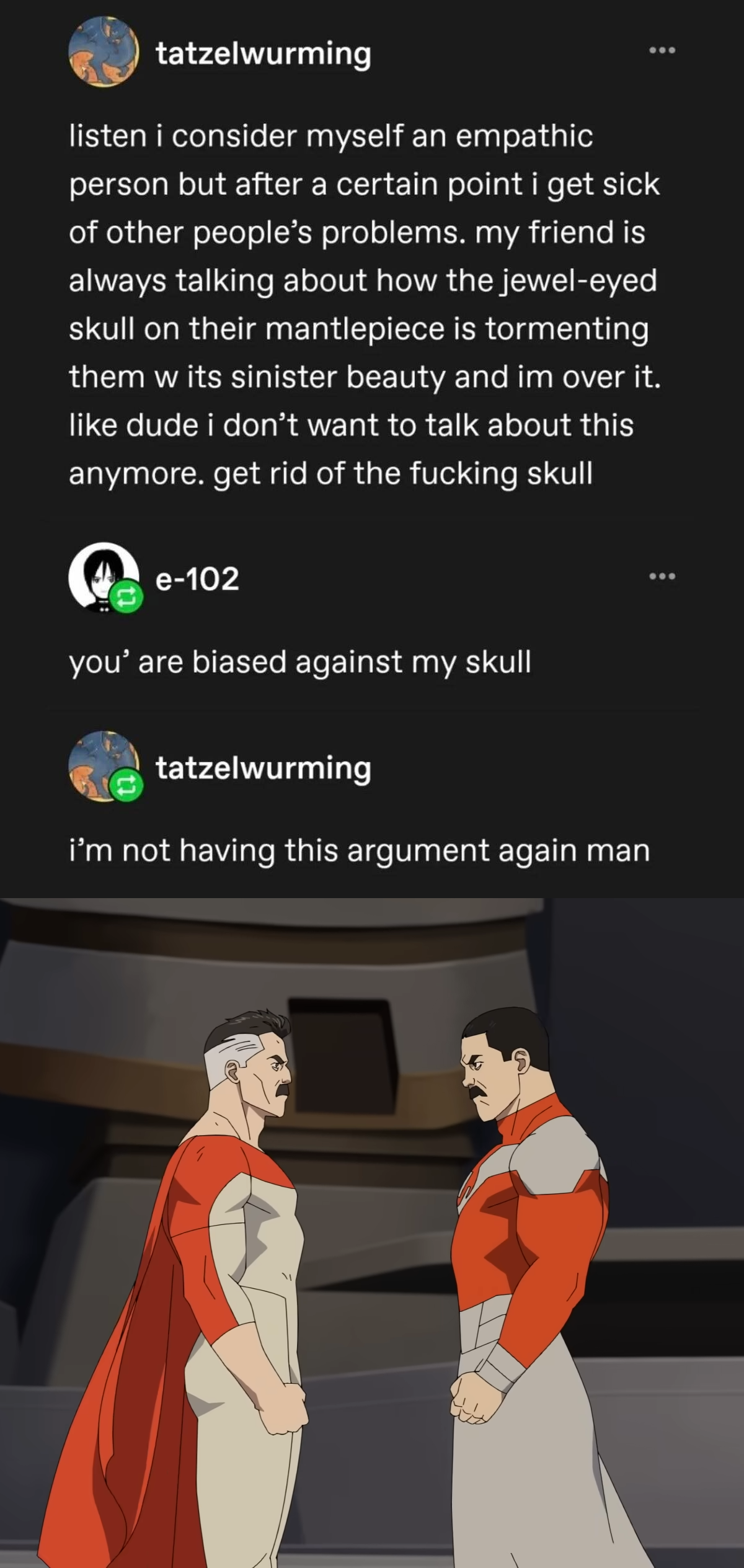 just read the meme