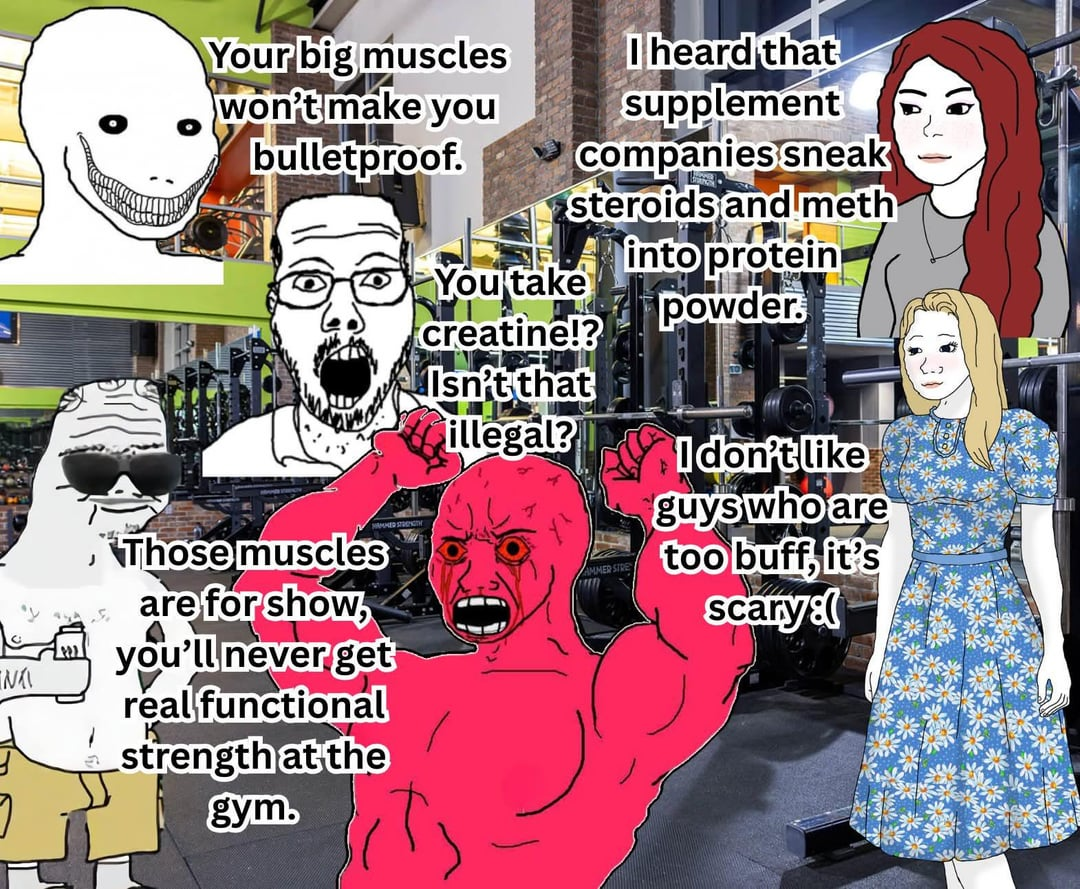 rise up, gymcels!
