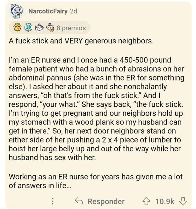 ew...