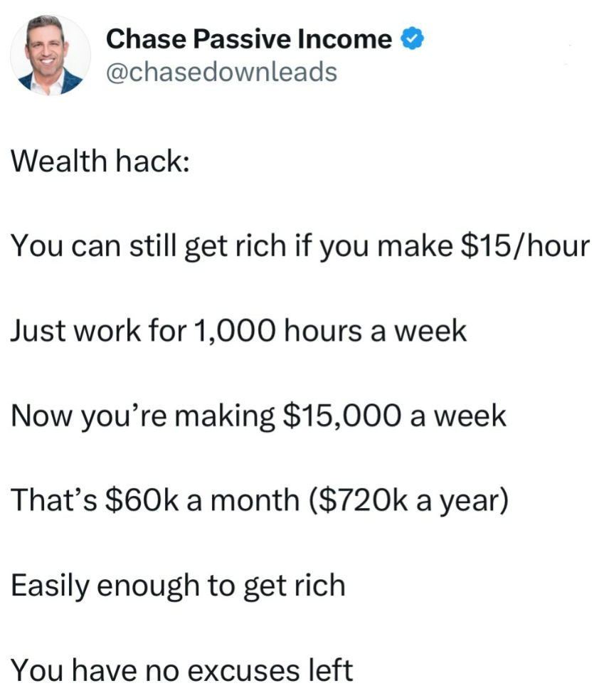 Whats your excuse?