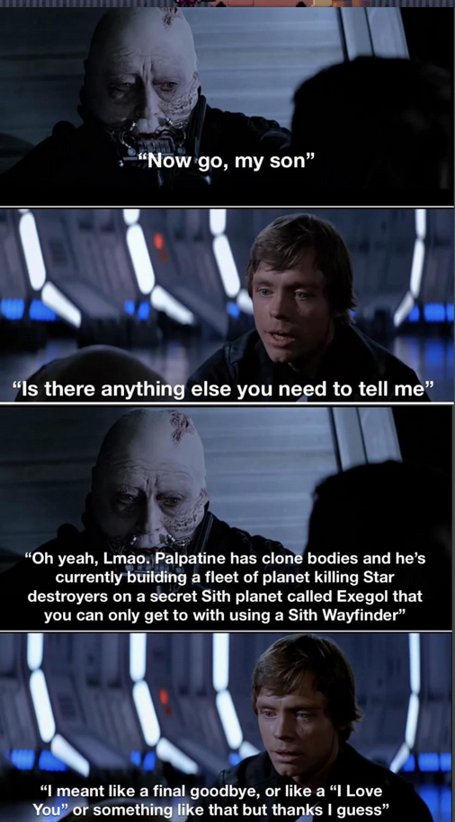 That's gay, Luke