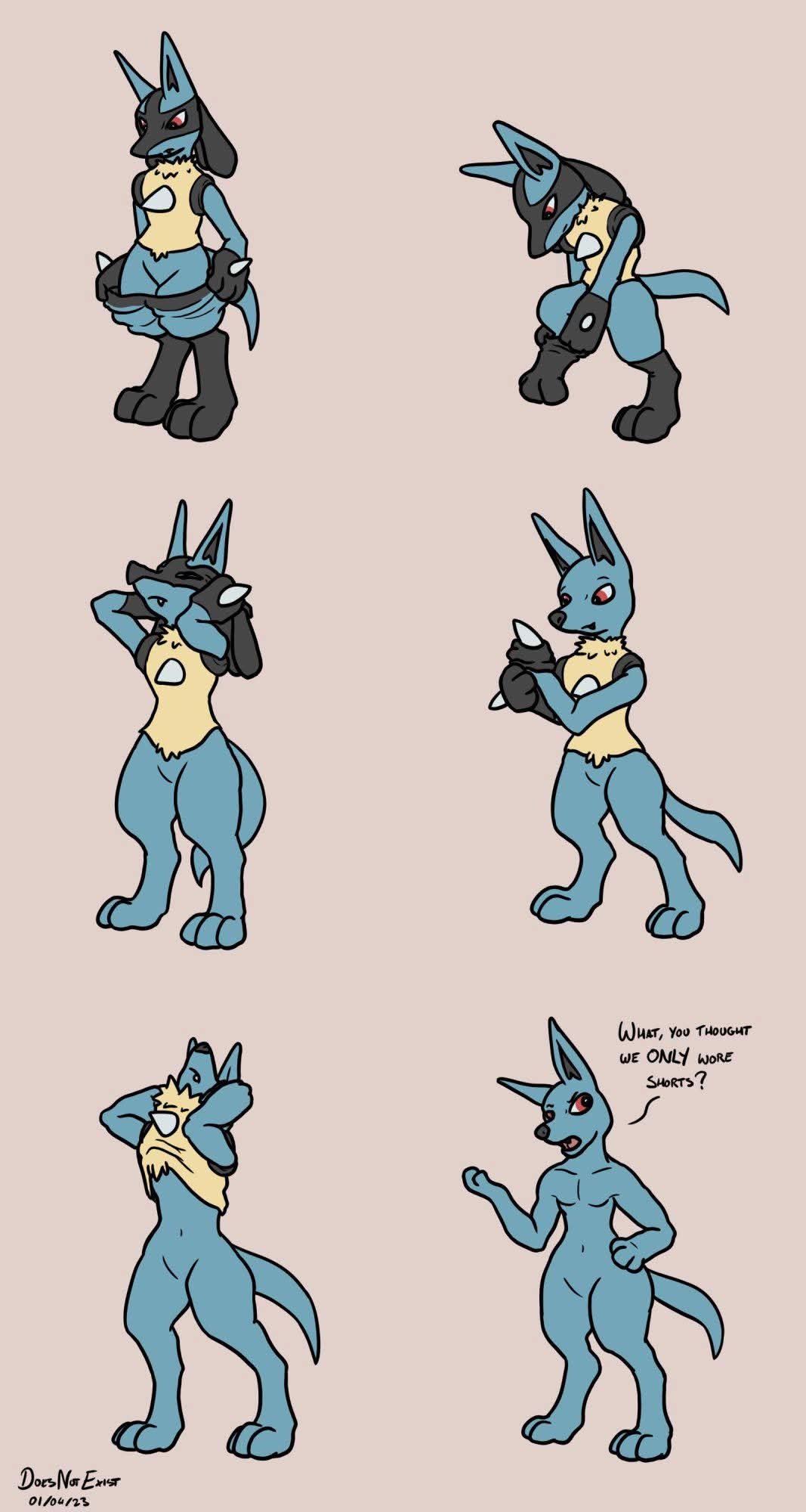 did you know? the oringal lucario died from a cocaine overdose, you see the stunt double in the show