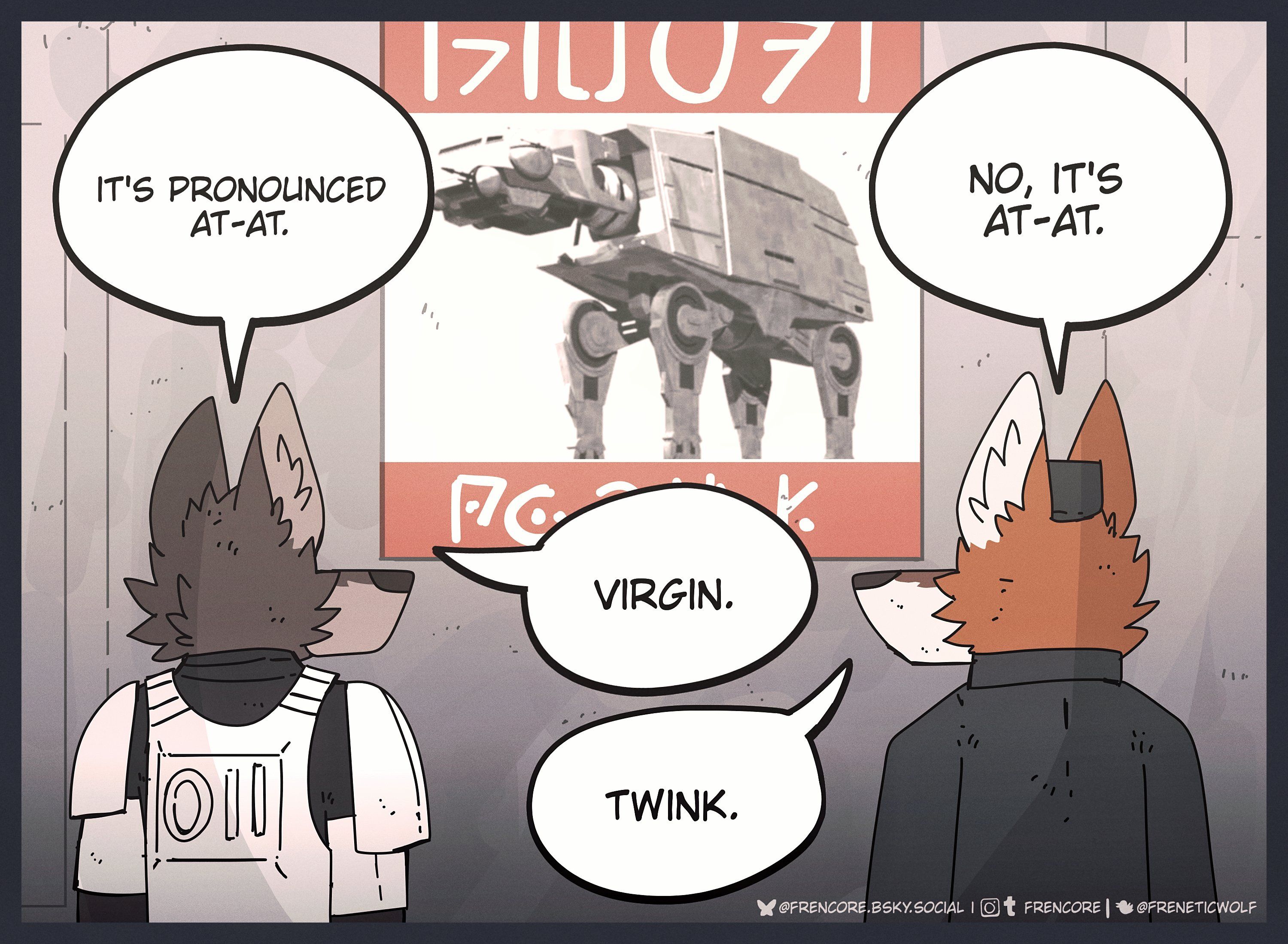 people who say it AT-AT think the new movies are good