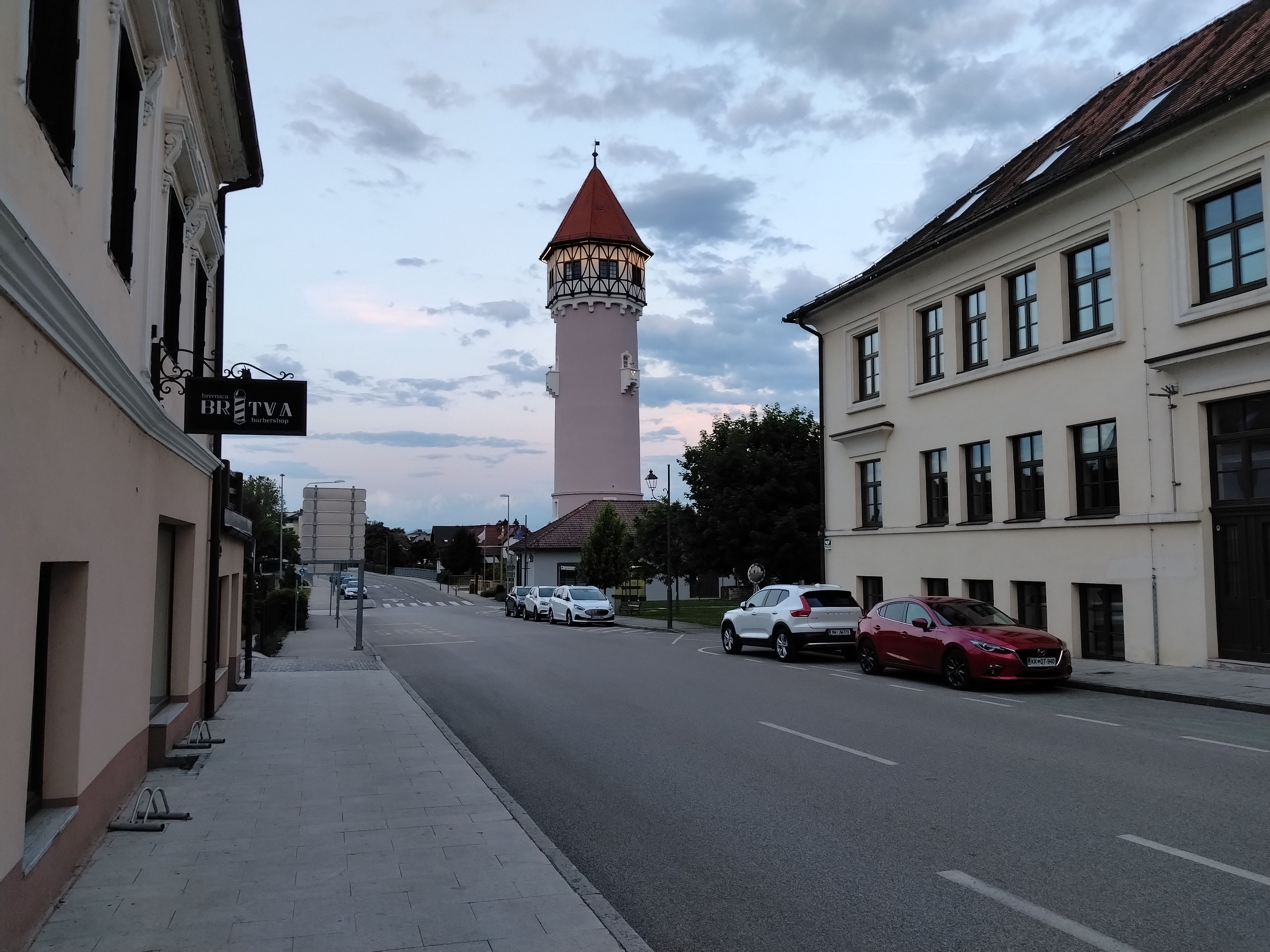 I saw the famous tower in Brežice today