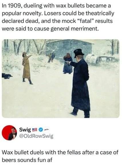 A duel with the boys it is
