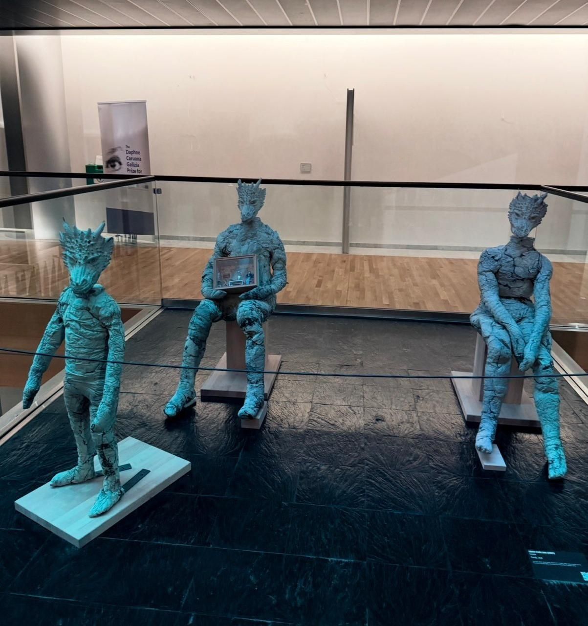 @teddyhh New visual installation on display inside the building of the European Parliament