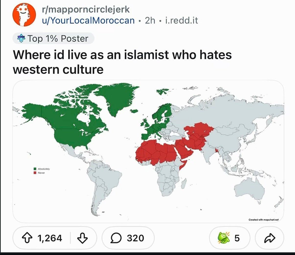 Following the logic, why aren't UK and Fr*nce red too?