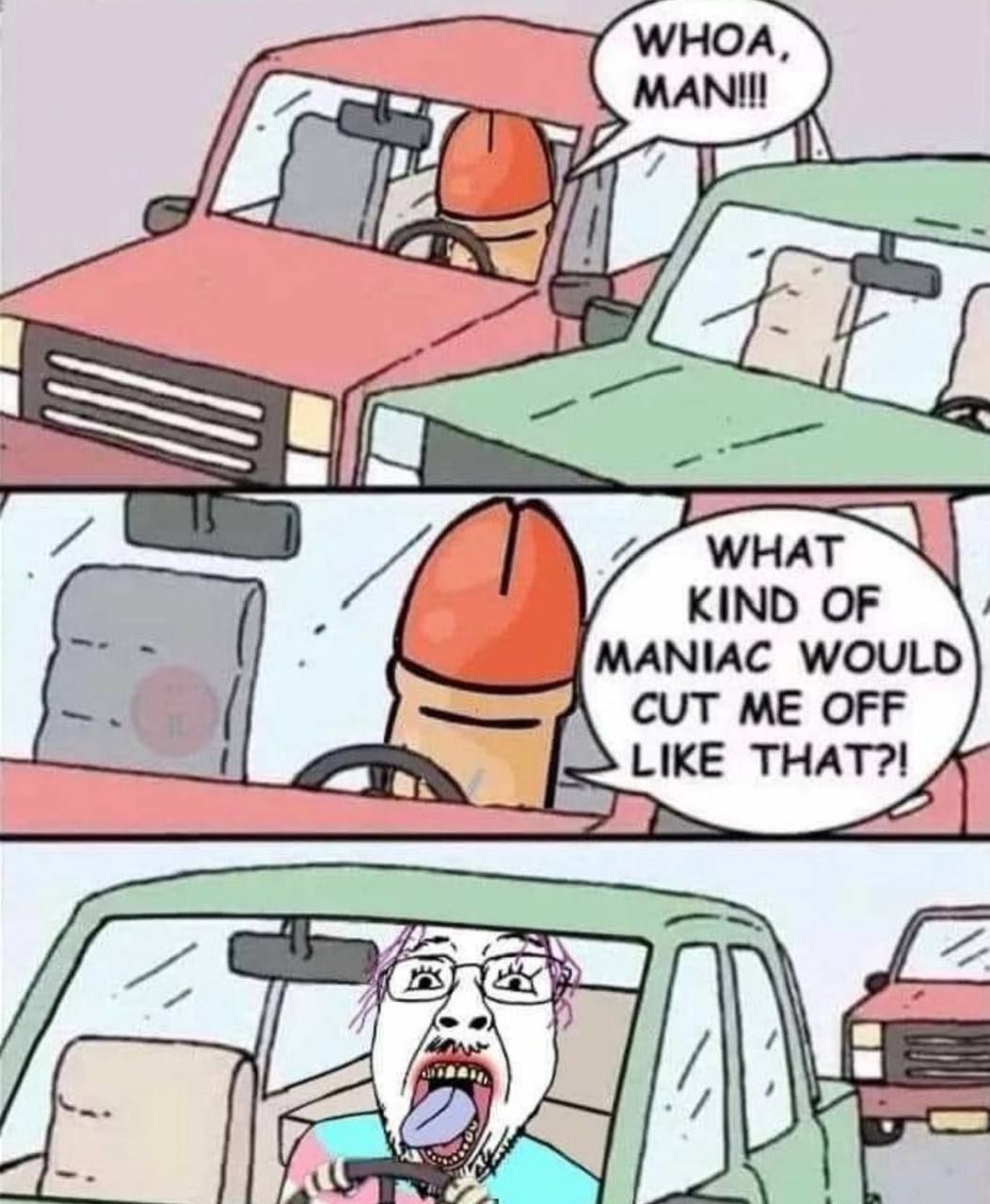 What a dickhead