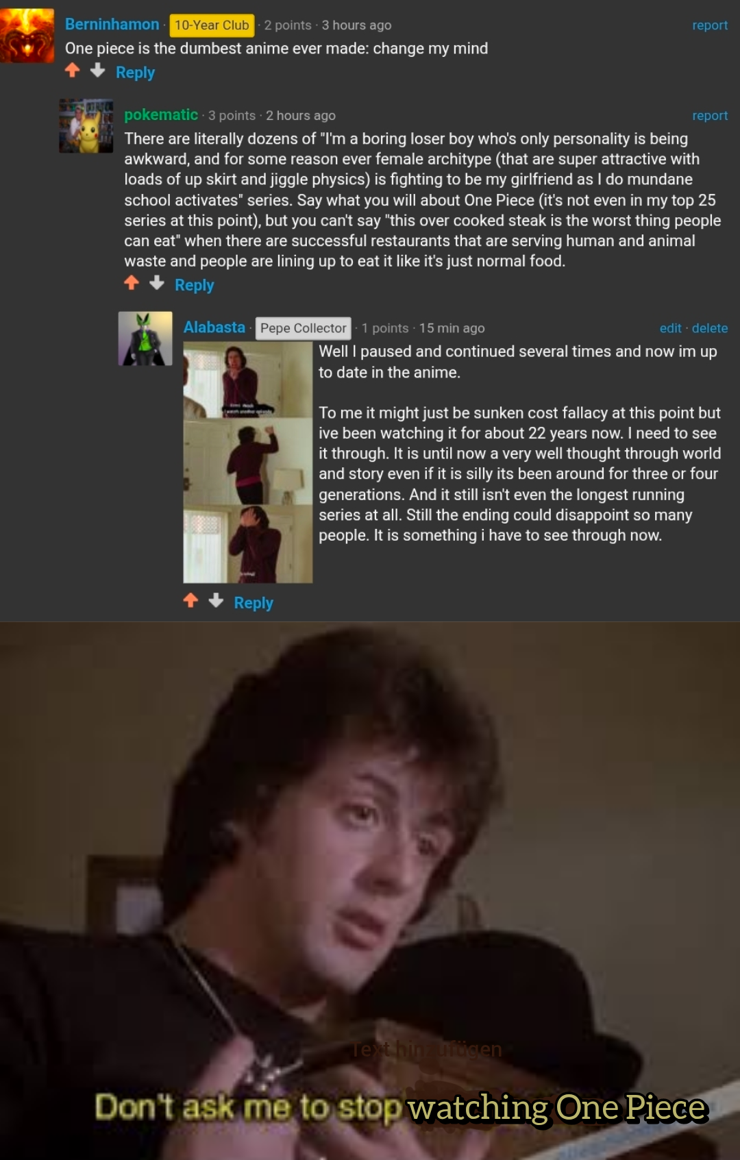 It's close to end though